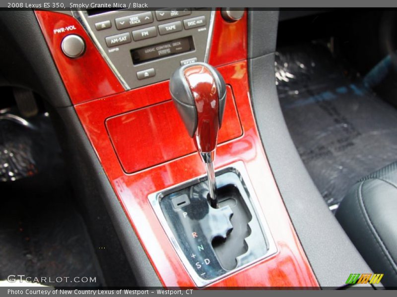 Smoky Granite Mica / Black 2008 Lexus ES 350