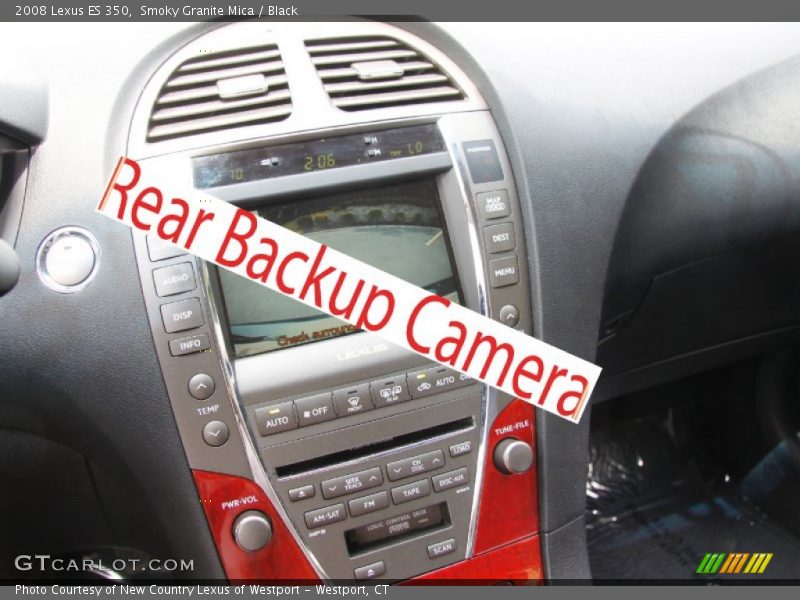 Smoky Granite Mica / Black 2008 Lexus ES 350