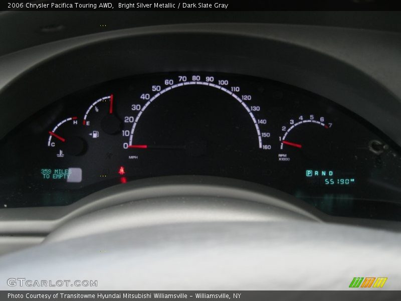 Bright Silver Metallic / Dark Slate Gray 2006 Chrysler Pacifica Touring AWD