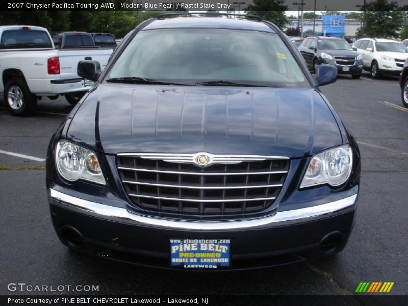 Modern Blue Pearl / Pastel Slate Gray 2007 Chrysler Pacifica Touring AWD