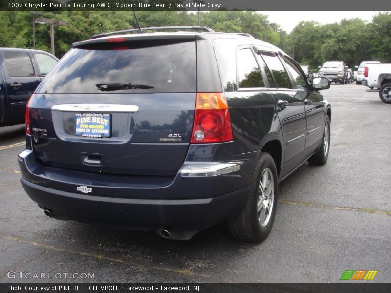 Modern Blue Pearl / Pastel Slate Gray 2007 Chrysler Pacifica Touring AWD