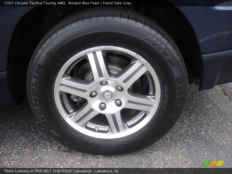 Modern Blue Pearl / Pastel Slate Gray 2007 Chrysler Pacifica Touring AWD