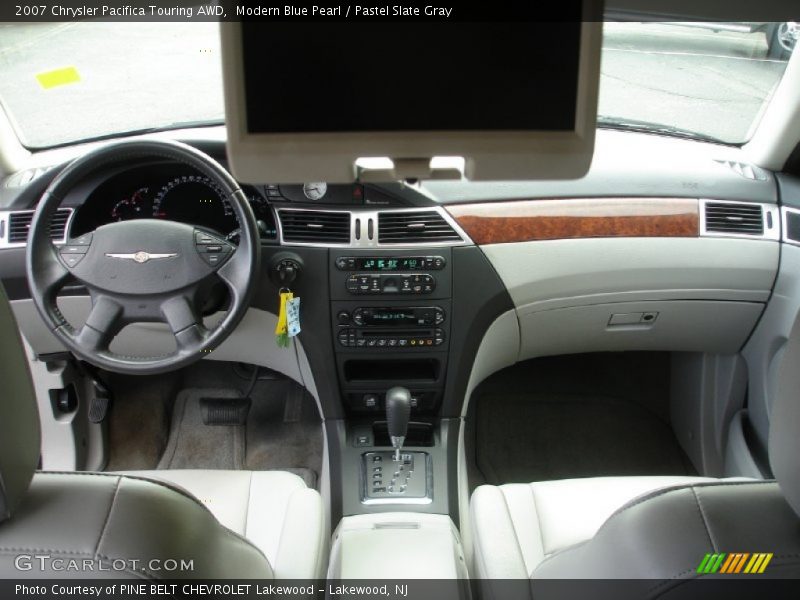 Modern Blue Pearl / Pastel Slate Gray 2007 Chrysler Pacifica Touring AWD