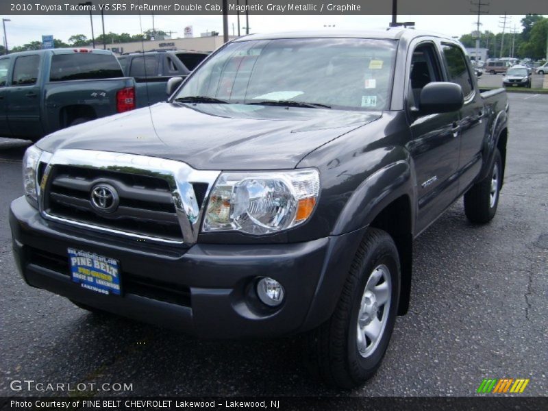 Magnetic Gray Metallic / Graphite 2010 Toyota Tacoma V6 SR5 PreRunner Double Cab