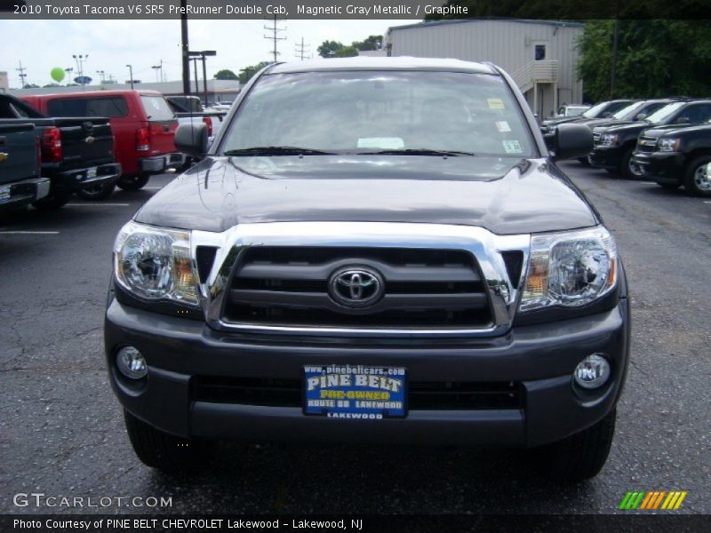 Magnetic Gray Metallic / Graphite 2010 Toyota Tacoma V6 SR5 PreRunner Double Cab
