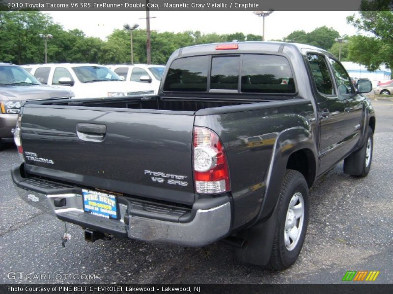 Magnetic Gray Metallic / Graphite 2010 Toyota Tacoma V6 SR5 PreRunner Double Cab