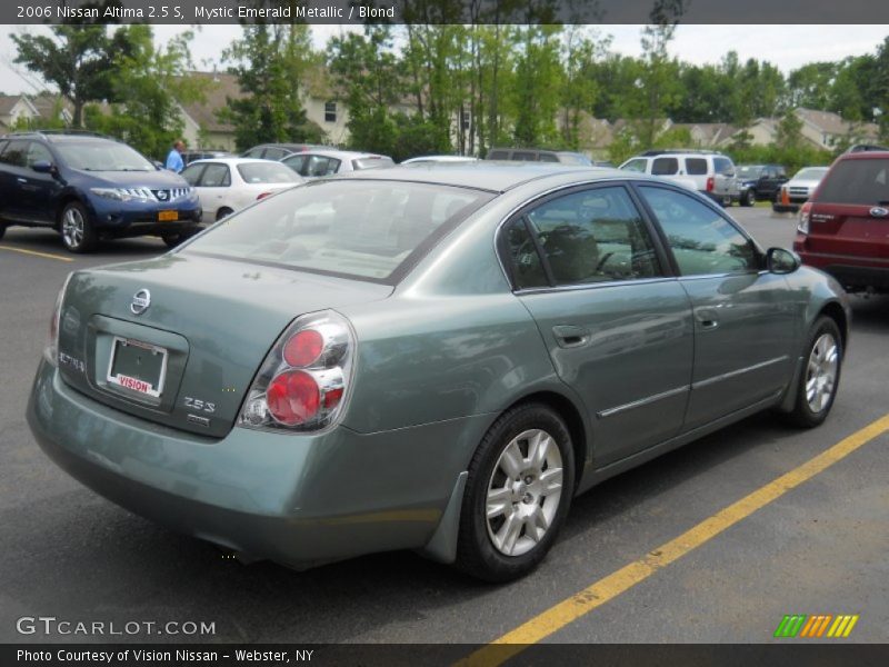 Mystic Emerald Metallic / Blond 2006 Nissan Altima 2.5 S