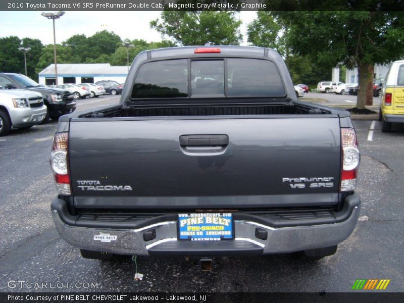 Magnetic Gray Metallic / Graphite 2010 Toyota Tacoma V6 SR5 PreRunner Double Cab