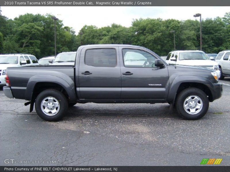 Magnetic Gray Metallic / Graphite 2010 Toyota Tacoma V6 SR5 PreRunner Double Cab