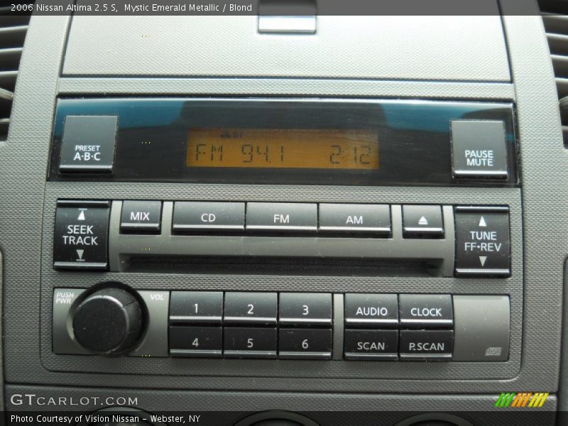 Mystic Emerald Metallic / Blond 2006 Nissan Altima 2.5 S