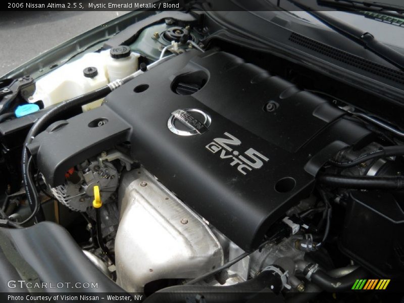 Mystic Emerald Metallic / Blond 2006 Nissan Altima 2.5 S