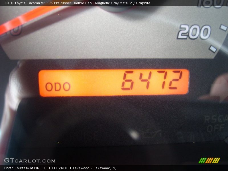 Magnetic Gray Metallic / Graphite 2010 Toyota Tacoma V6 SR5 PreRunner Double Cab