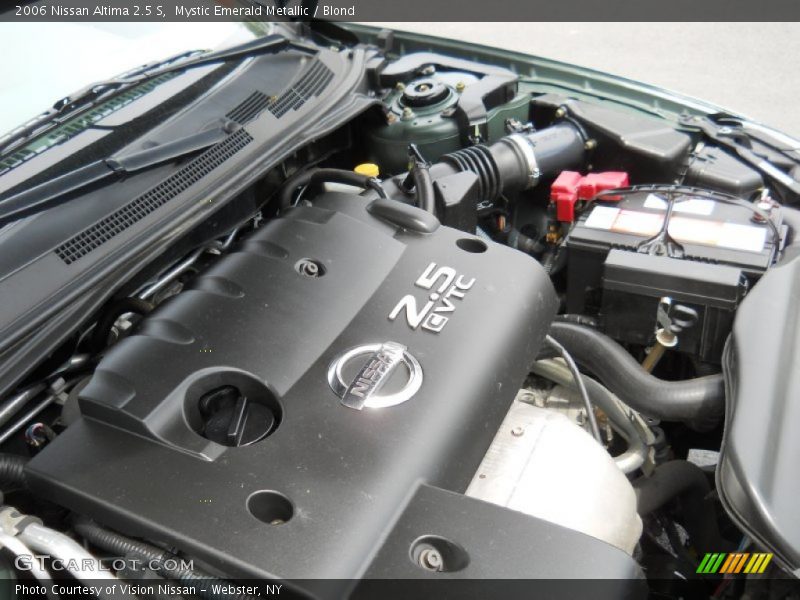 Mystic Emerald Metallic / Blond 2006 Nissan Altima 2.5 S