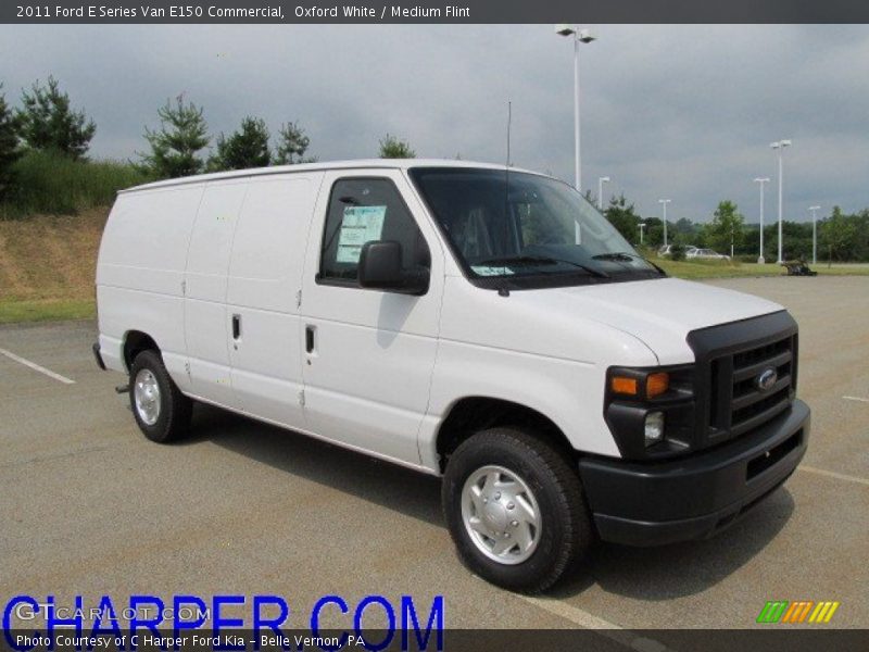 Oxford White / Medium Flint 2011 Ford E Series Van E150 Commercial