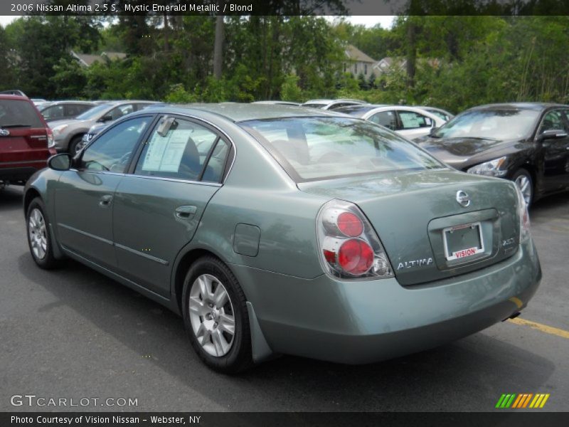 Mystic Emerald Metallic / Blond 2006 Nissan Altima 2.5 S
