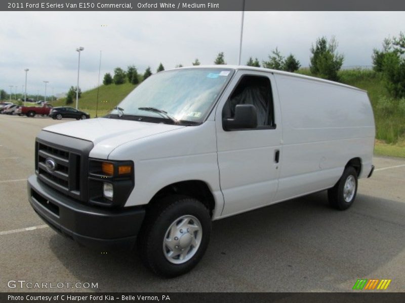 Oxford White / Medium Flint 2011 Ford E Series Van E150 Commercial