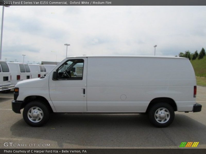 Oxford White / Medium Flint 2011 Ford E Series Van E150 Commercial