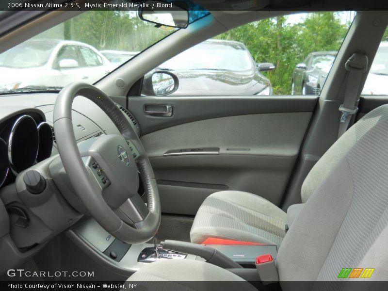Mystic Emerald Metallic / Blond 2006 Nissan Altima 2.5 S