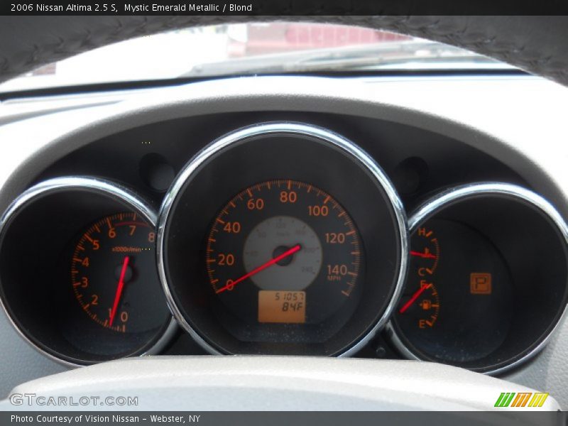 Mystic Emerald Metallic / Blond 2006 Nissan Altima 2.5 S