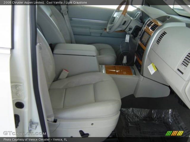Cool Vanilla / Light Graystone 2008 Chrysler Aspen Limited