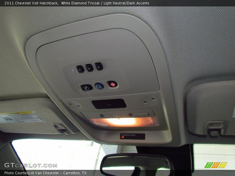 Controls of 2011 Volt Hatchback
