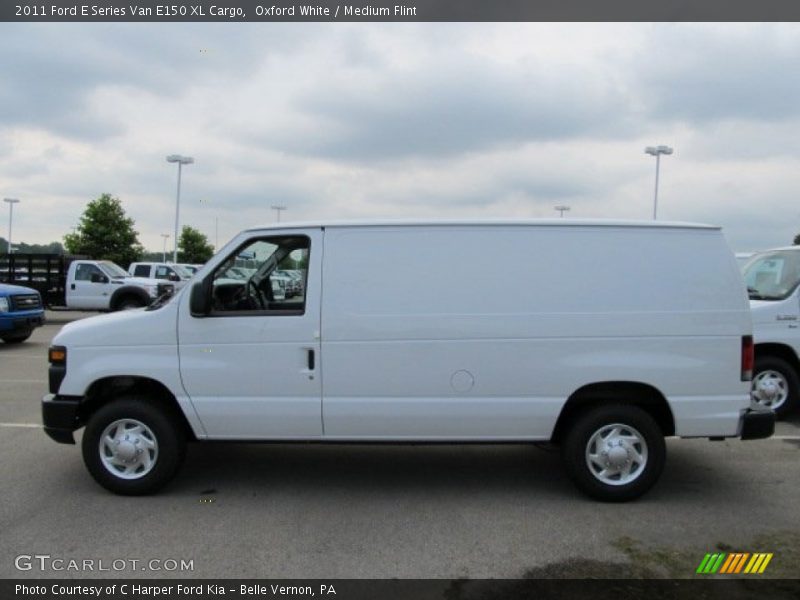 Oxford White / Medium Flint 2011 Ford E Series Van E150 XL Cargo