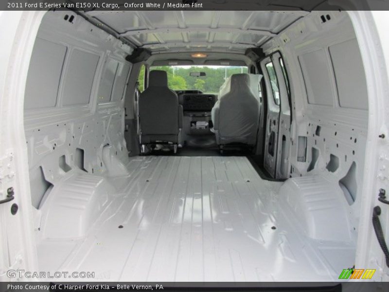 Oxford White / Medium Flint 2011 Ford E Series Van E150 XL Cargo