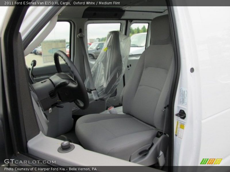 Oxford White / Medium Flint 2011 Ford E Series Van E150 XL Cargo