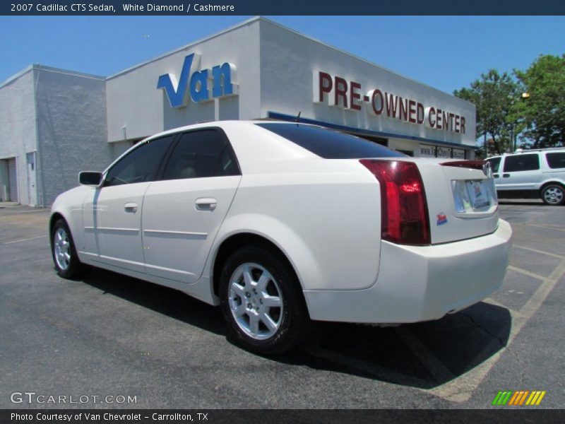 White Diamond / Cashmere 2007 Cadillac CTS Sedan