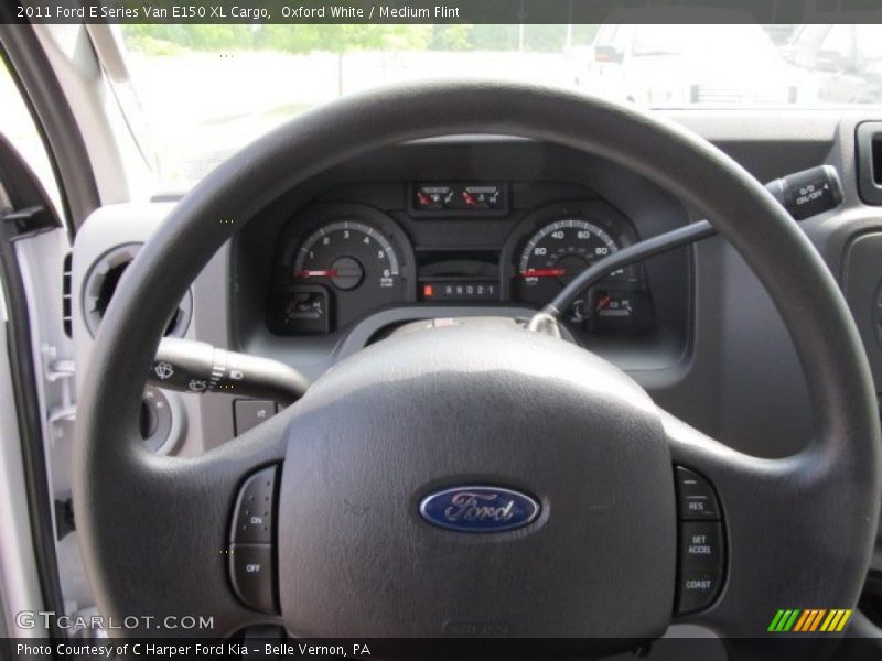 Oxford White / Medium Flint 2011 Ford E Series Van E150 XL Cargo