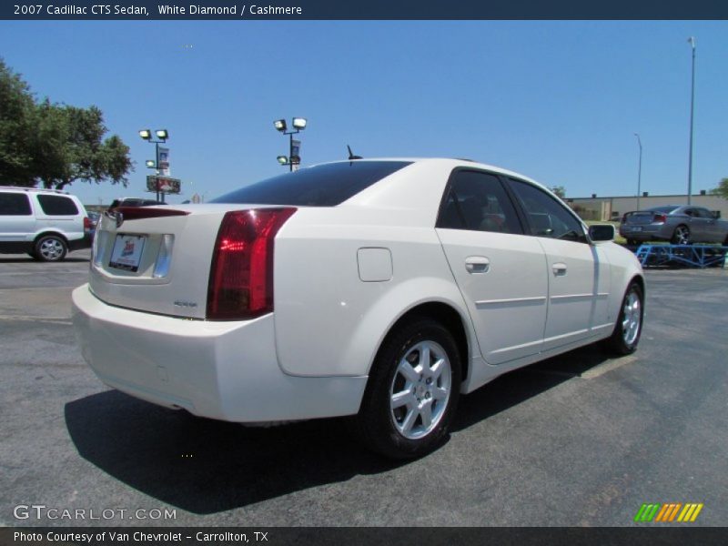 White Diamond / Cashmere 2007 Cadillac CTS Sedan
