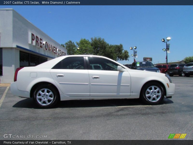 White Diamond / Cashmere 2007 Cadillac CTS Sedan