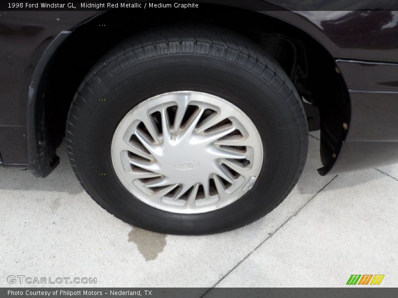 Midnight Red Metallic / Medium Graphite 1998 Ford Windstar GL