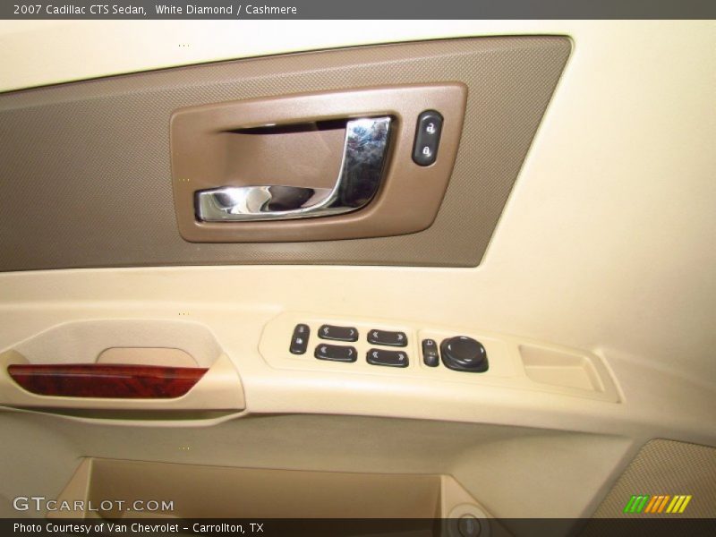 White Diamond / Cashmere 2007 Cadillac CTS Sedan