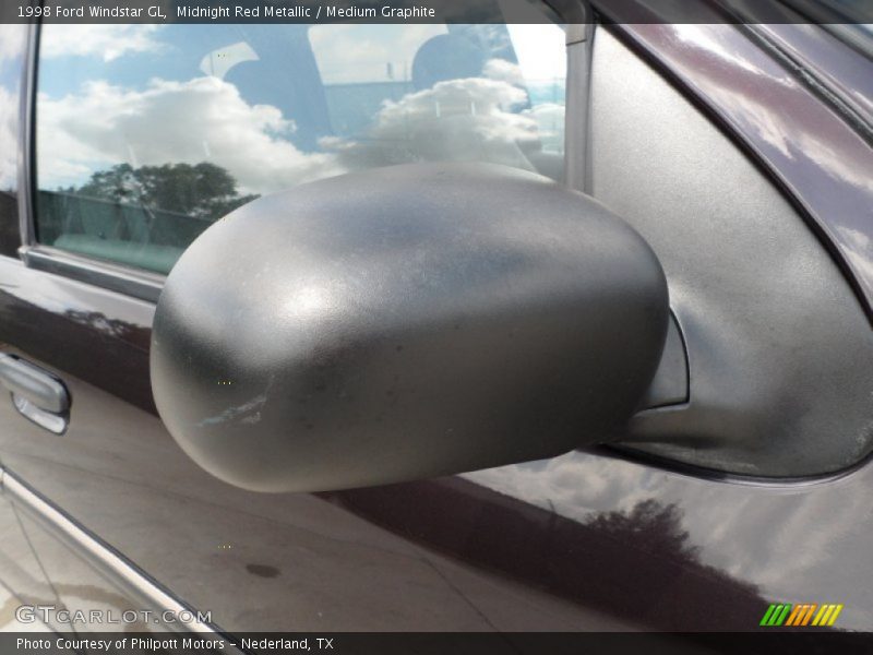 Midnight Red Metallic / Medium Graphite 1998 Ford Windstar GL