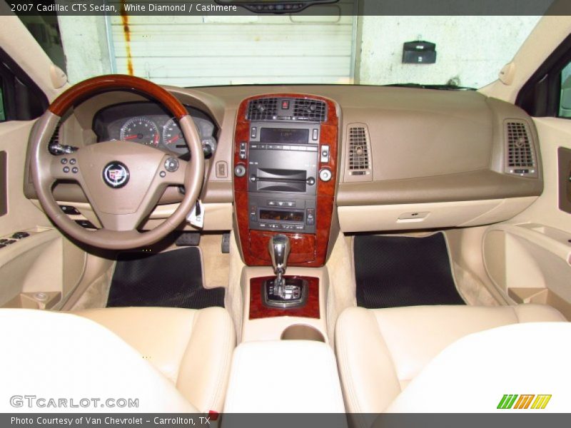 White Diamond / Cashmere 2007 Cadillac CTS Sedan