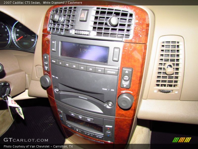 White Diamond / Cashmere 2007 Cadillac CTS Sedan