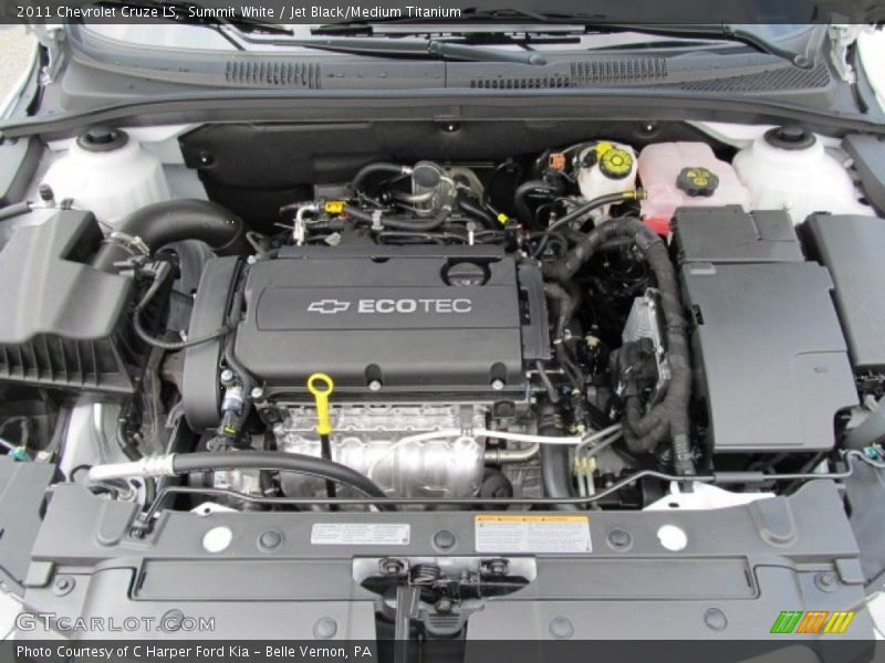 Summit White / Jet Black/Medium Titanium 2011 Chevrolet Cruze LS