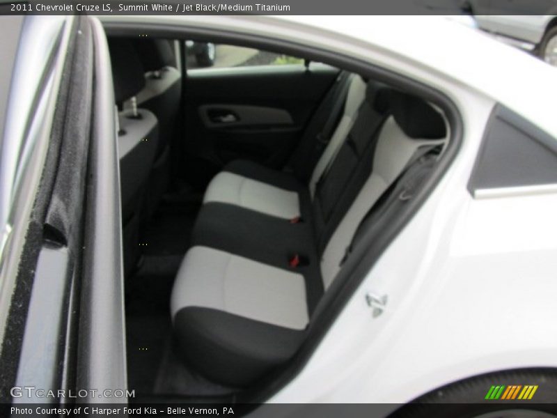 Summit White / Jet Black/Medium Titanium 2011 Chevrolet Cruze LS