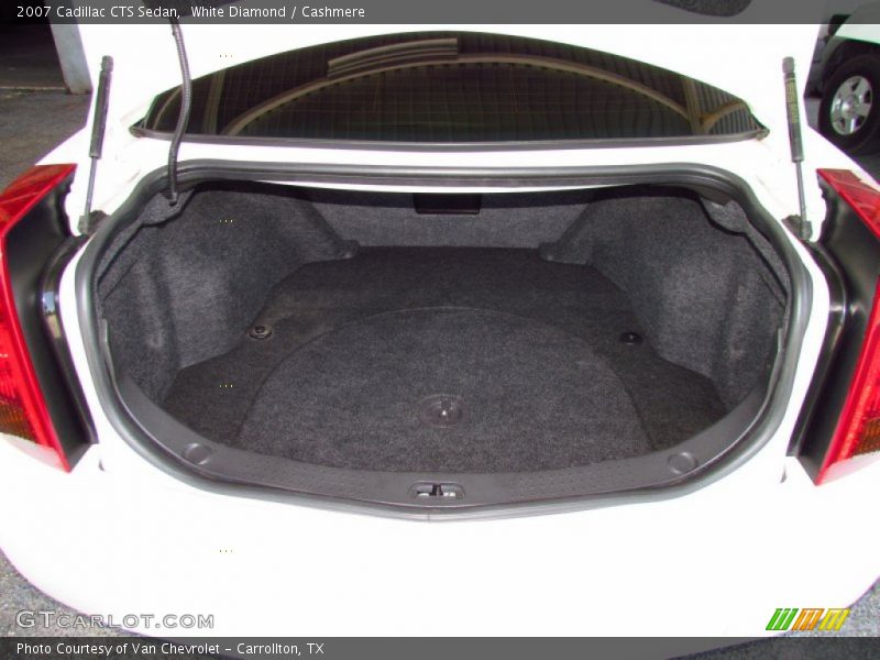 White Diamond / Cashmere 2007 Cadillac CTS Sedan