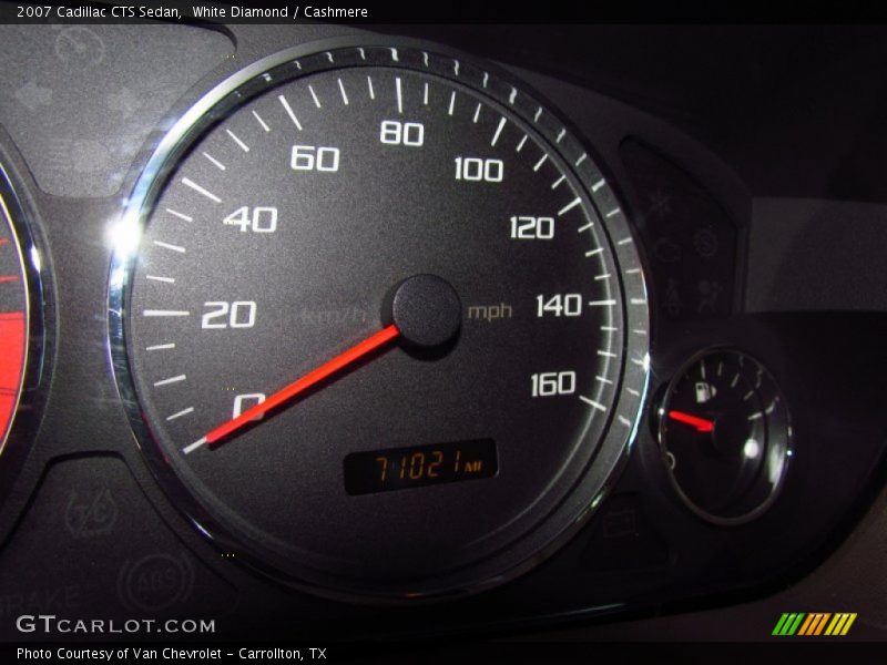White Diamond / Cashmere 2007 Cadillac CTS Sedan