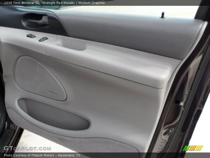 Midnight Red Metallic / Medium Graphite 1998 Ford Windstar GL
