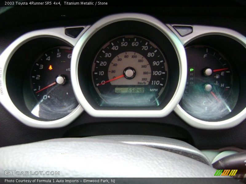 Titanium Metallic / Stone 2003 Toyota 4Runner SR5 4x4