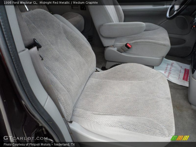 Midnight Red Metallic / Medium Graphite 1998 Ford Windstar GL