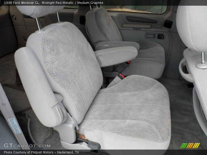 Midnight Red Metallic / Medium Graphite 1998 Ford Windstar GL