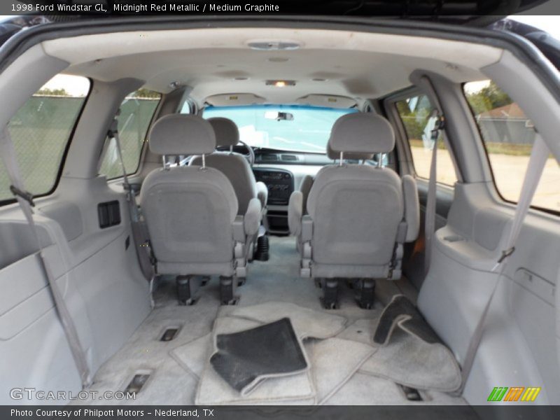 Midnight Red Metallic / Medium Graphite 1998 Ford Windstar GL