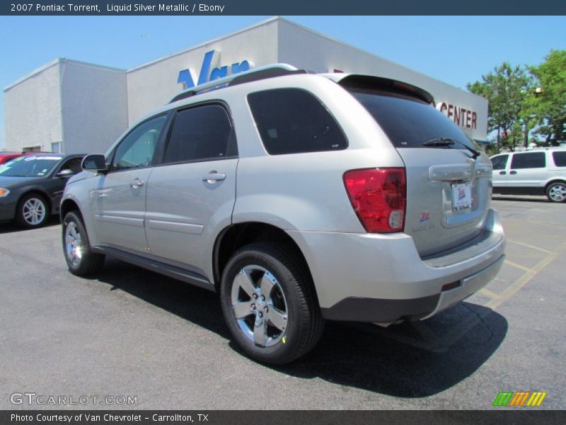 Liquid Silver Metallic / Ebony 2007 Pontiac Torrent