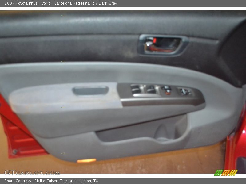 Barcelona Red Metallic / Dark Gray 2007 Toyota Prius Hybrid