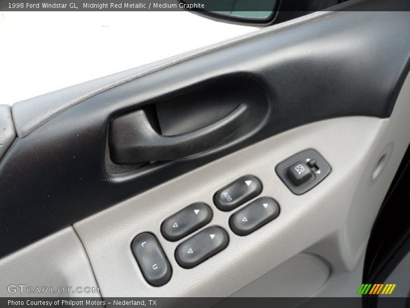 Midnight Red Metallic / Medium Graphite 1998 Ford Windstar GL