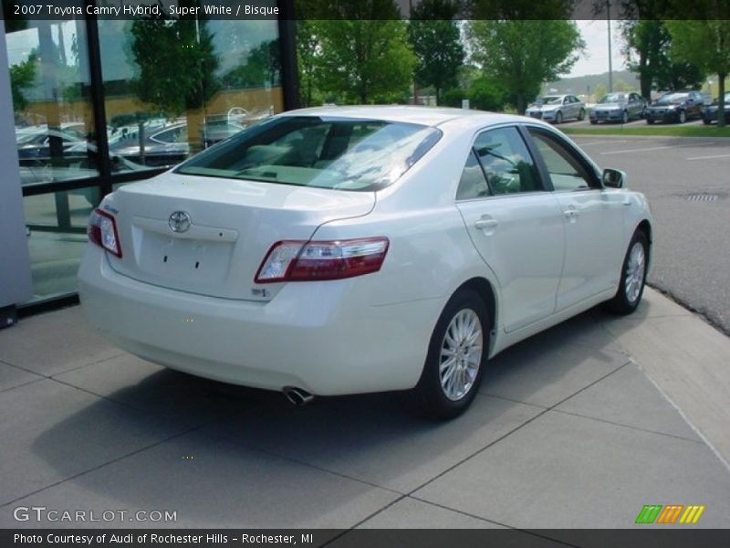 Super White / Bisque 2007 Toyota Camry Hybrid
